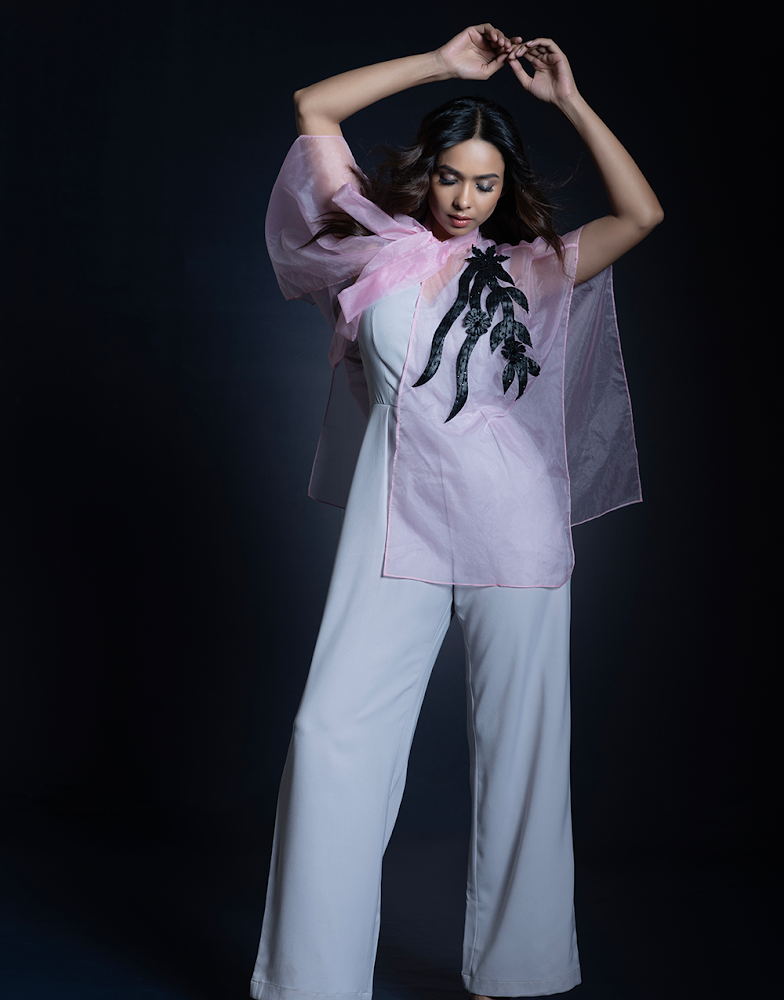 VINE CAPE JUMPSUIT - view 2